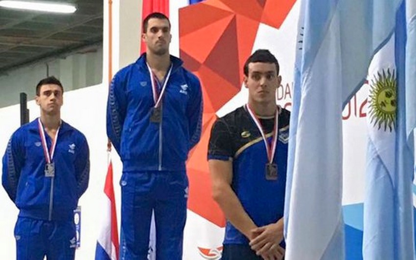 Grabich ganó la medalla de oro en el Sudamericano