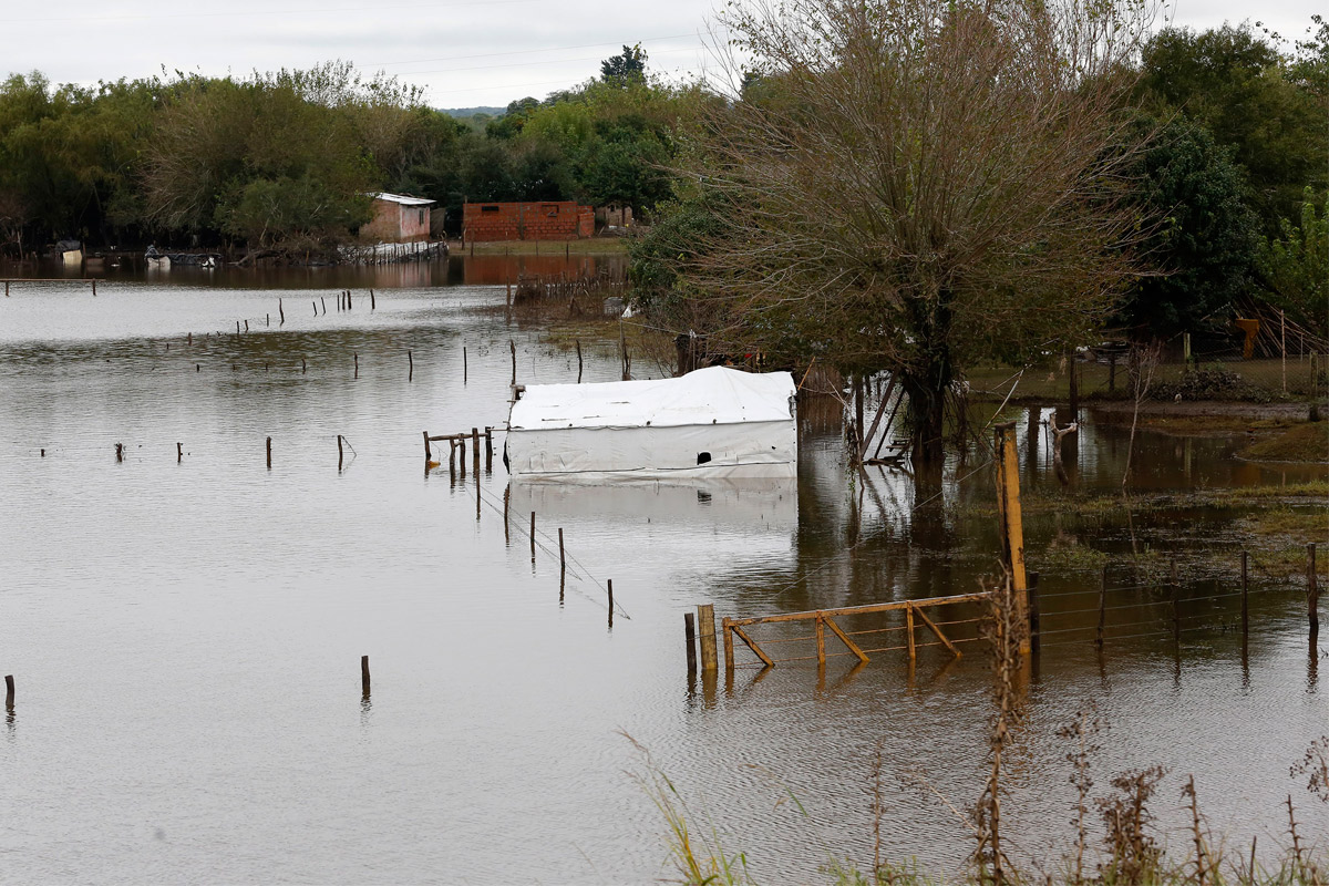 Santa Fe y Entre Ríos siguen en emergencia por el temporal