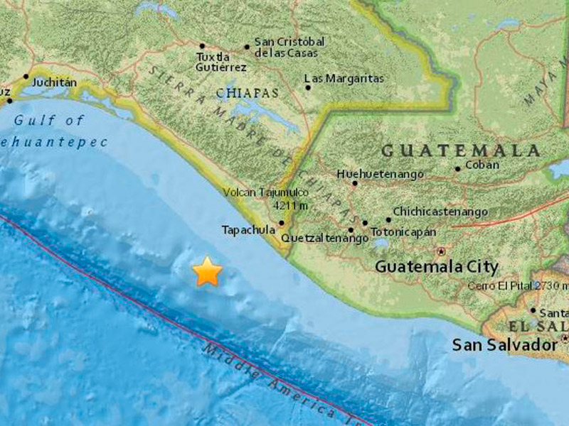 México fue golpeado por un fuerte terremoto de 5,6 grados