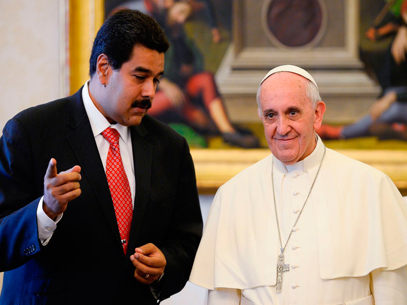 El papa Francisco le envió una carta a Nicolás Maduro