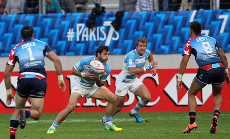 Rugby Seven: Argentina empieza ganando en la etapa de París