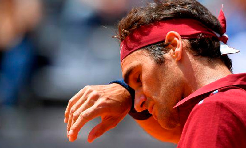 Federer sorprendió a todos al bajarse de Roland Garros