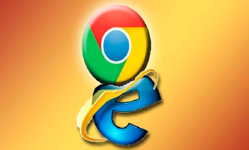 Chrome destrona a Internet Explorer como navegador más usado