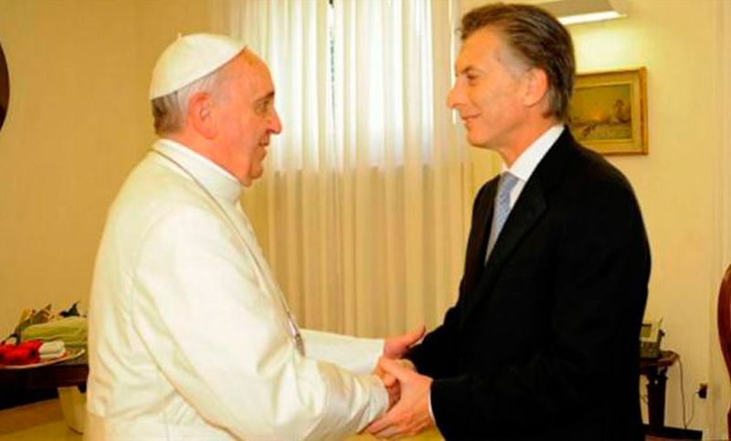 Ocho meses después, el papa Francisco y Macri volverán a estar cara a cara