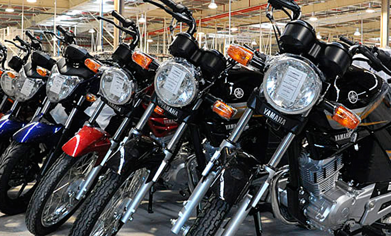 El patentamiento de motos cayó 4% en octubre