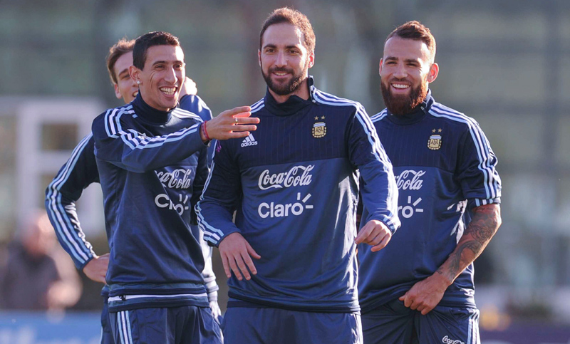La Selección Argentina tuvo su primera práctica de cara a la Copa América