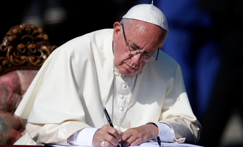 El Papa le pidió al mundo «apoyo político» contra el cambio climático