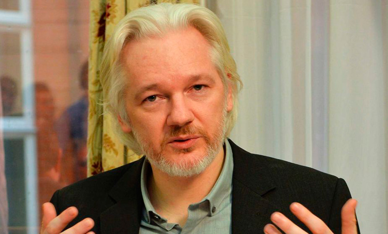 Julian Assange cumple 4 años refugiado en la embajada ecuatoriana en Londres