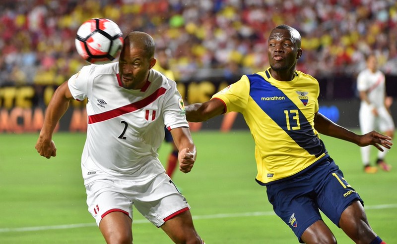 Perú lo ganaba pero Ecuador reaccionó a tiempo y empataron