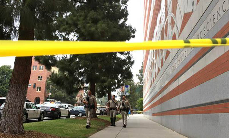 Dos muertos en la Universidad de California, en un  «posible asesinato-suicidio»