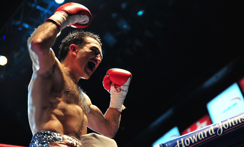 Boxeo: pesaje y cuenta regresiva para Omar Narvez