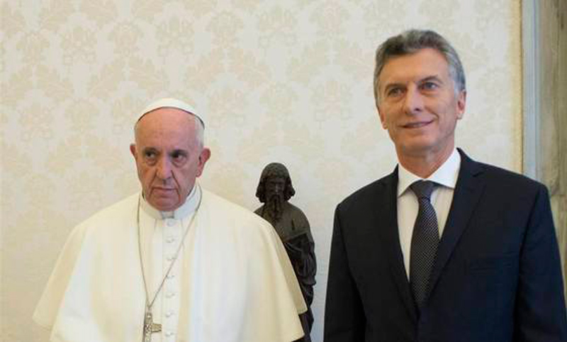 El Papa le dijo “no” a una donación millonaria de Mauricio Macri