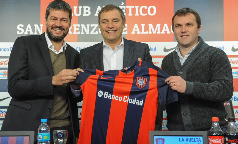 Diego Aguirre habló por primera vez como entrenador de San Lorenzo