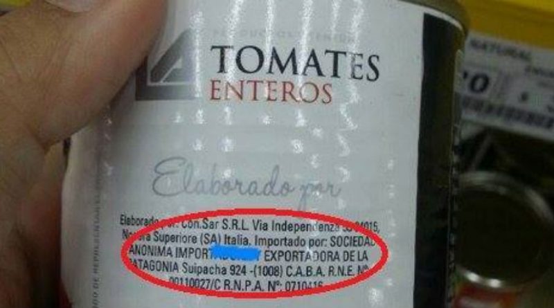 Argentina importa tomates de Italia para ofrecer en el mercado