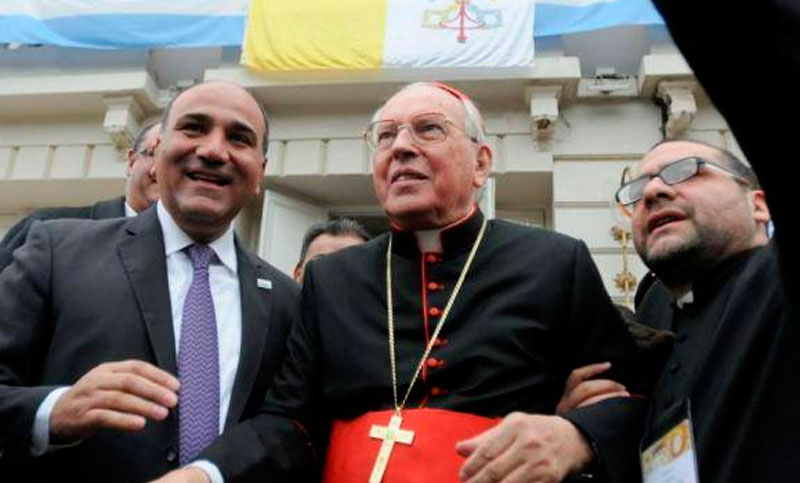 Manzur y el cardenal Battista Re abrieron el XI Congreso Eucarístico