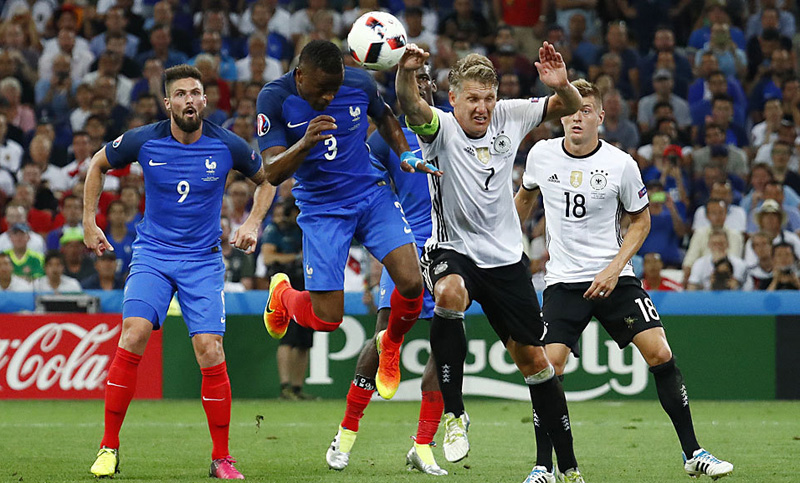 Francia derrotó a Alemania y jugará la final de la Eurocopa
