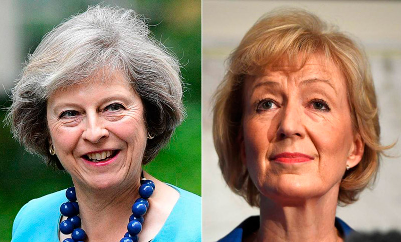 May y Leadsom se disputarán ser la próxima primera ministra  británica