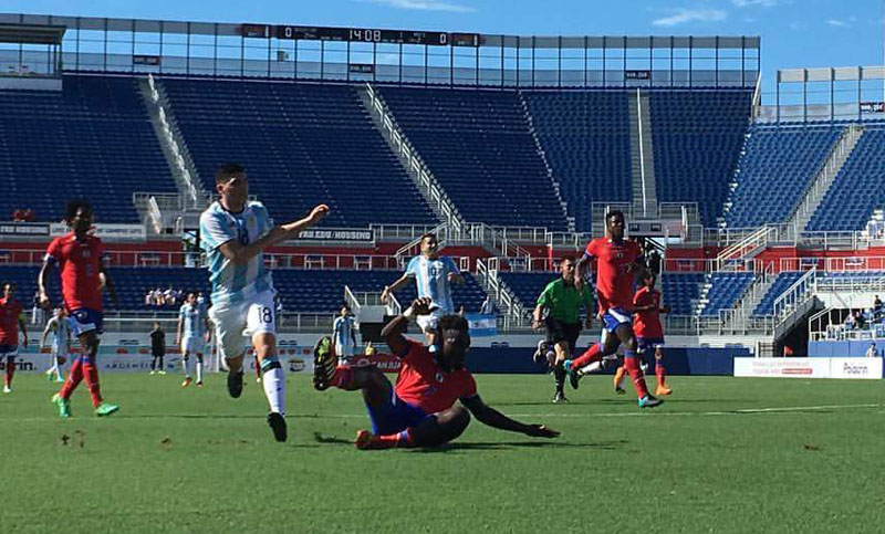 Rumbo a Río: Argentina derrotó a Haití en un partido amistoso