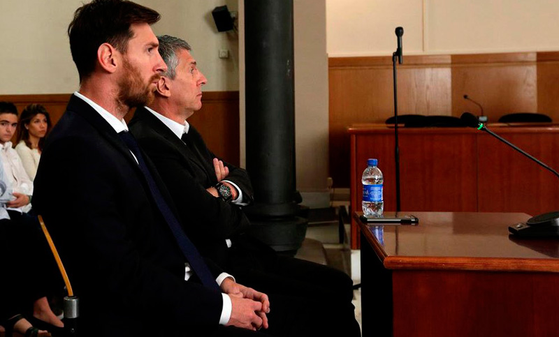 Condenaron a Lionel y Jorge Messi a 21 meses de cárcel, aunque no irán presos