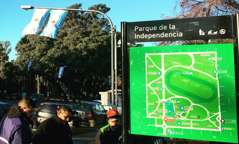 Anuncian obras para restaurar el Parque Independencia