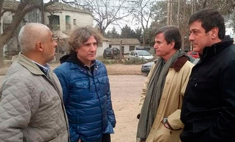 Boudou y Mariotto visitaron a Milagro Sala en el penal de Jujuy
