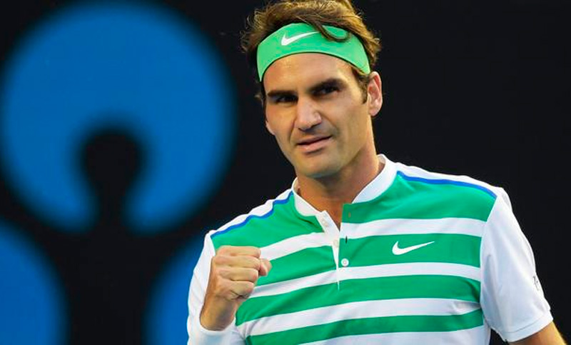 A los 35 años, Federer está en semifinales en Australia
