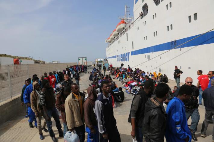 Italia recibió a 71 mil migrantes en los primeros seis meses del año