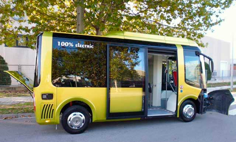 Proponen incorporar micro buses eléctricos al transporte urbano de pasajeros