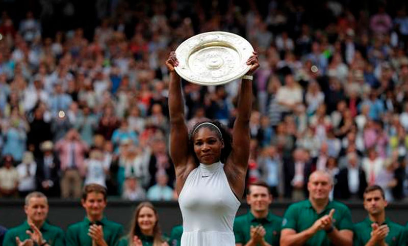 Serena Williams se consagró en Wimbledon tras derrotar a Kerber