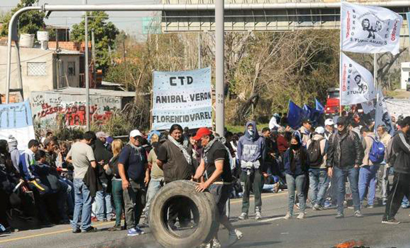 Protestas y cortes de calle en Rosario y zonas aledañas