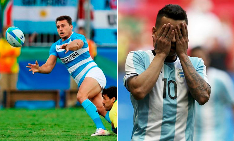 En Río, el rugby sueña y el fútbol vivió una pesadilla tras quedar eliminado