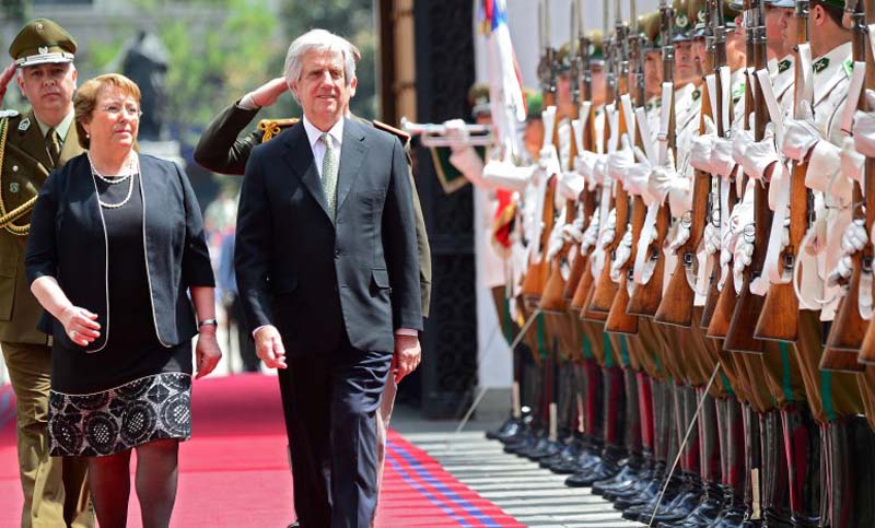 Uruguay y Chile esperan firmar un tratado de libre comercio en septiembre