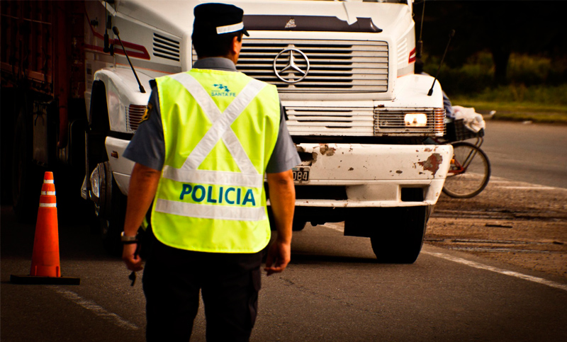 Controlan a 490 vehículos en un operativo sobre la autopista Rosario – Córdoba