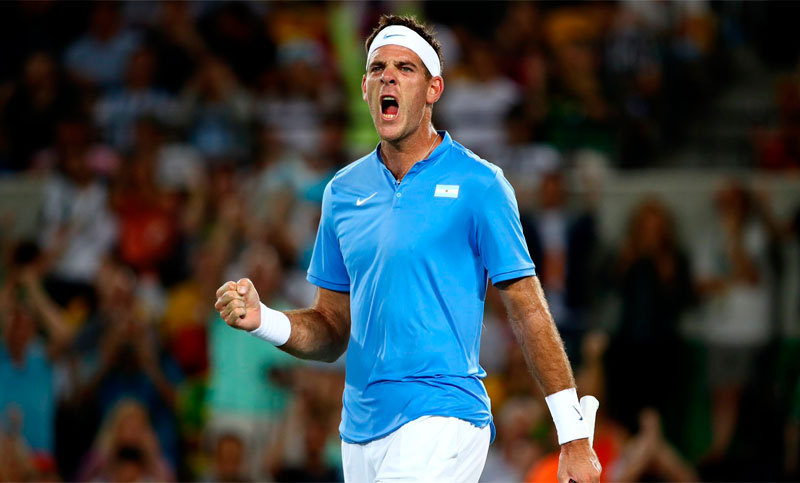 Del Potro superó a Joao Sousa y avanzó a octavos de final