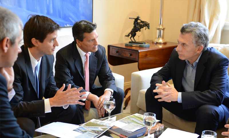 La empresa Plaza Logística anunció a Macri una inversión de 3.200 millones de pesos