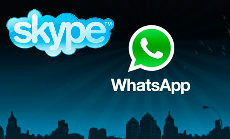 Whatsapp y Skype en la mira de la UE