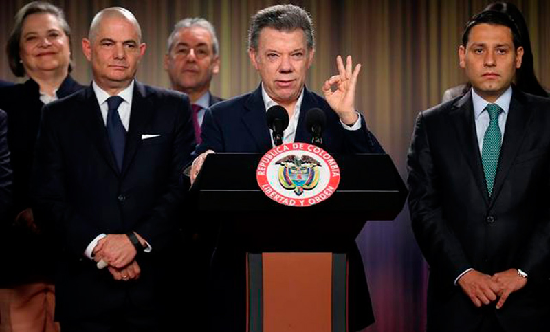 El «sí» al acuerdo de paz de Colombia tiene una intención de voto de 62%, según una encuesta