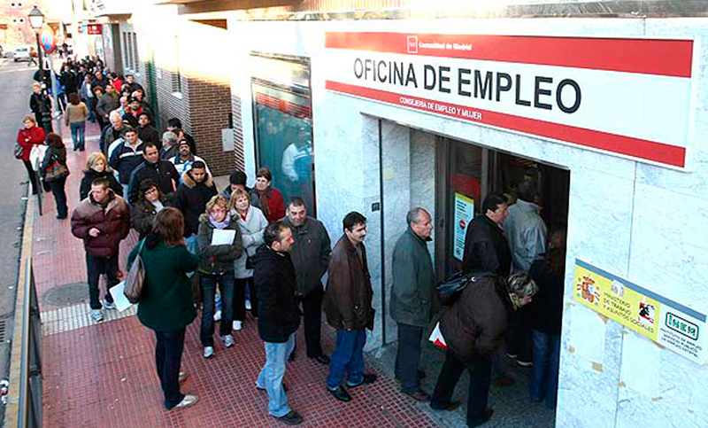 El desempleo en España no da tregua y continúa al alza