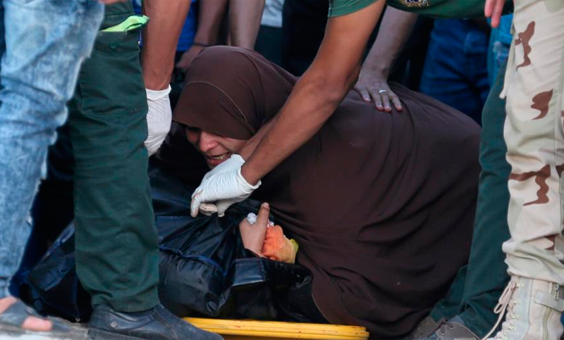 Subió a 162 la cifra de muertos en naufragio de migrantes frente a Egipto