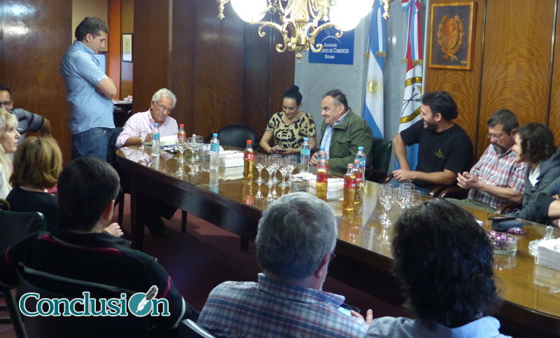 El diputado Recalde se reunió con el Movimiento Sindical Rosario