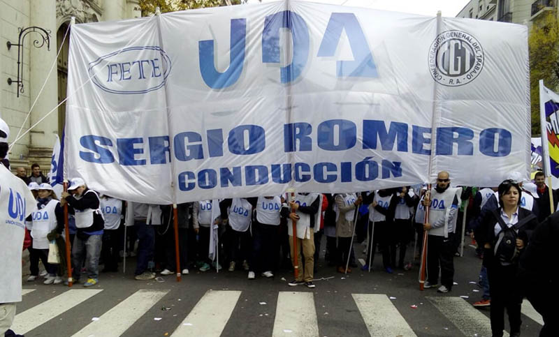La Unión Docentes Argentinos ratificó el paro para este martes