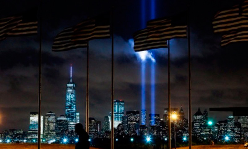 Creer o reventar: apareció «un ángel» durante un homenaje por el 11-S