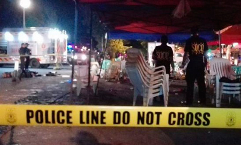 Catorce muertos por una explosión en Filipinas