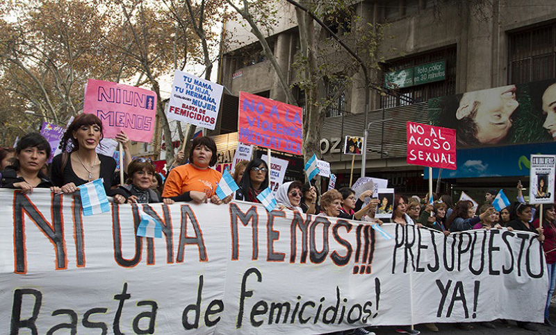 Mendoza volvió a gritar contra los femicidios y la violencia de género