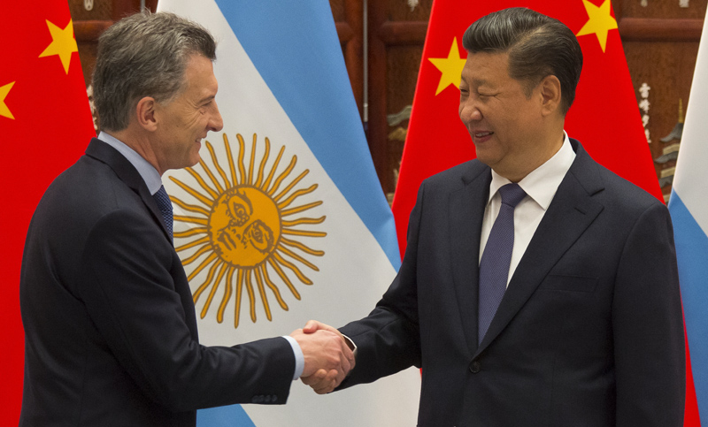Macri y Xi Jinping coincidieron en potenciar las relaciones comerciales