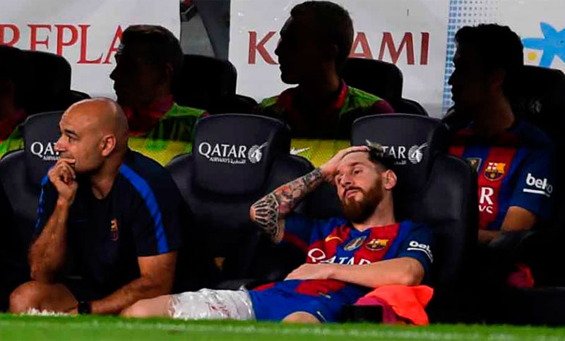 Messi se desgarró y no jugará la doble fecha de Eliminatoria