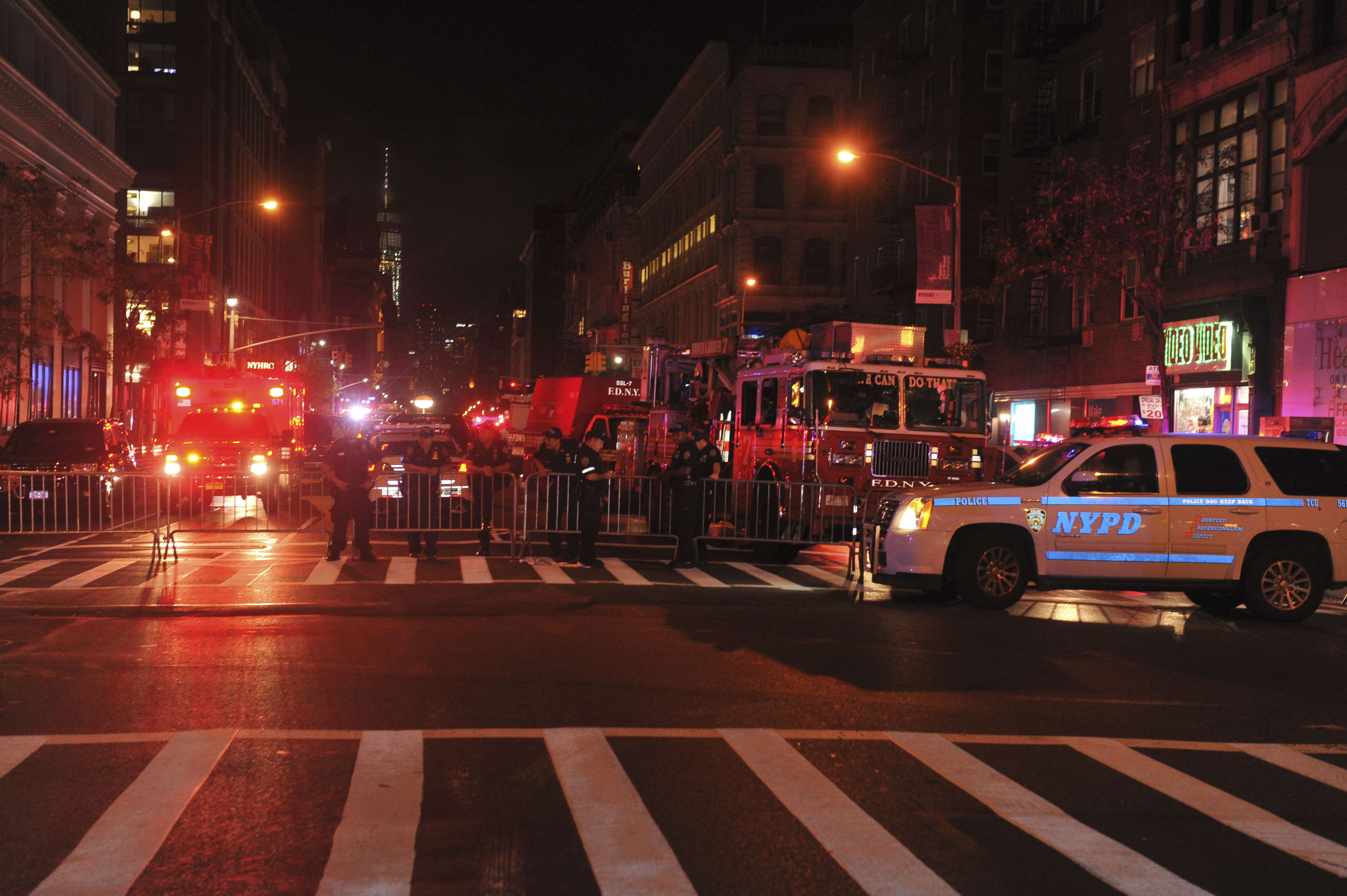 Una bomba explotó en Manhattan y el gobierno descartó «terrorismo internacional»