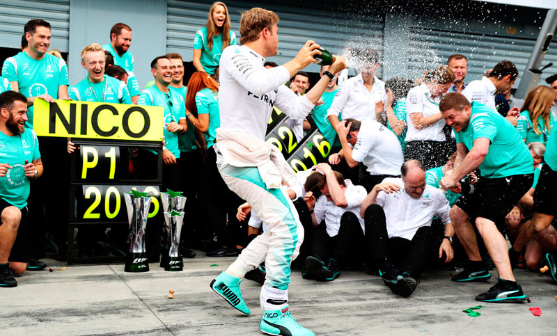 Fórmula 1: Nico Rosberg consiguió su primera victoria en Niza