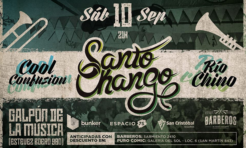 Triplete de ska y steady: ¡Santo Chango, Cool Confusion y Río Chino!