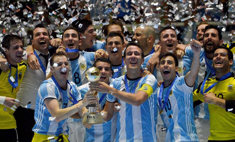 Argentina logró la hazaña y es campeón del mundo en futsal